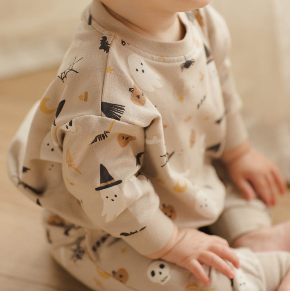 Quincy Mae Relaxed Fleece Sweatshirt - Halloween